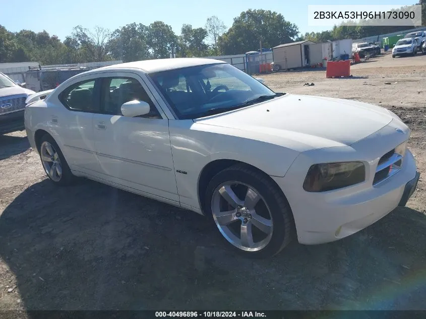 2006 Dodge Charger Rt VIN: 2B3KA53H96H173090 Lot: 40496896