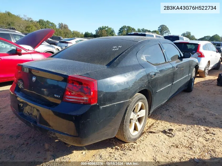 2B3KA43G76H522734 2006 Dodge Charger