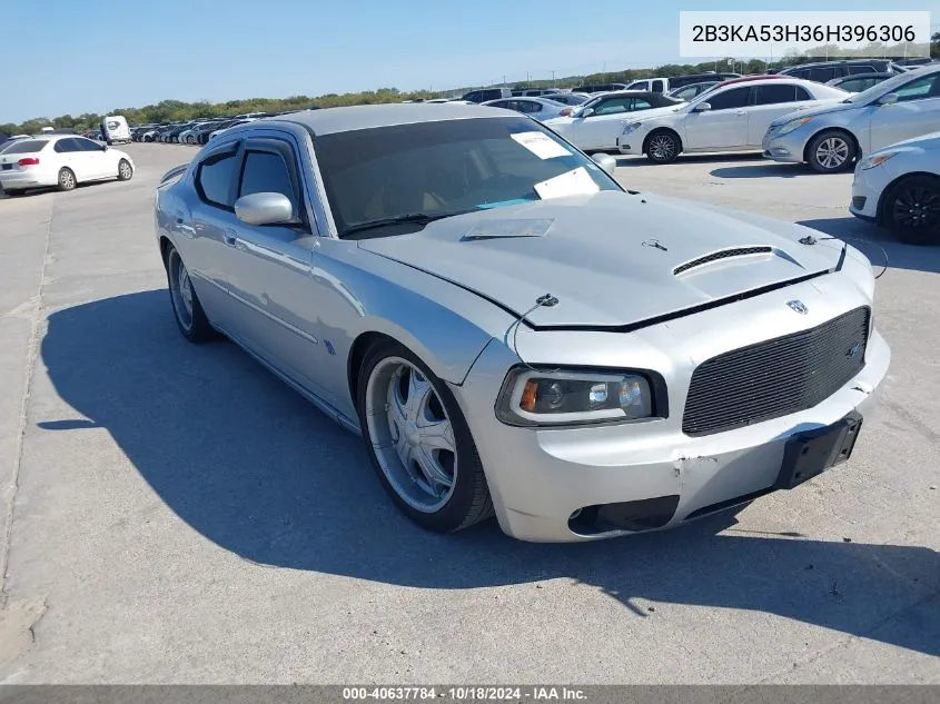 2006 Dodge Charger Rt VIN: 2B3KA53H36H396306 Lot: 40637784