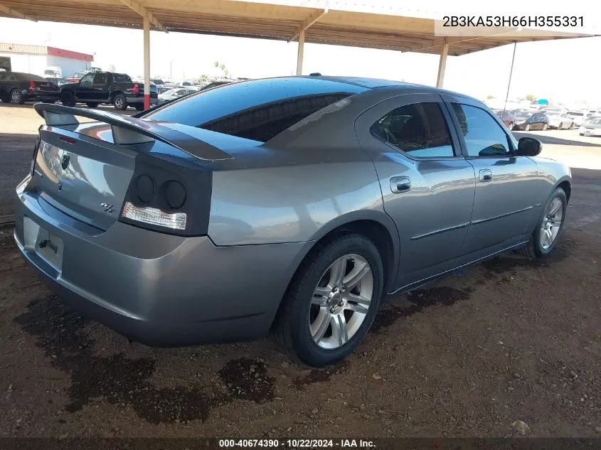 2B3KA53H66H355331 2006 Dodge Charger Rt