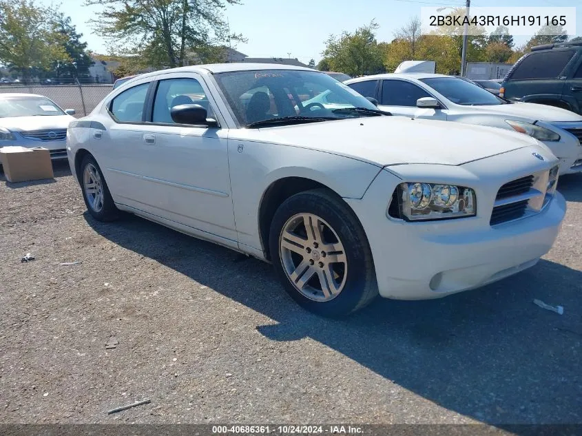 2B3KA43R16H191165 2006 Dodge Charger