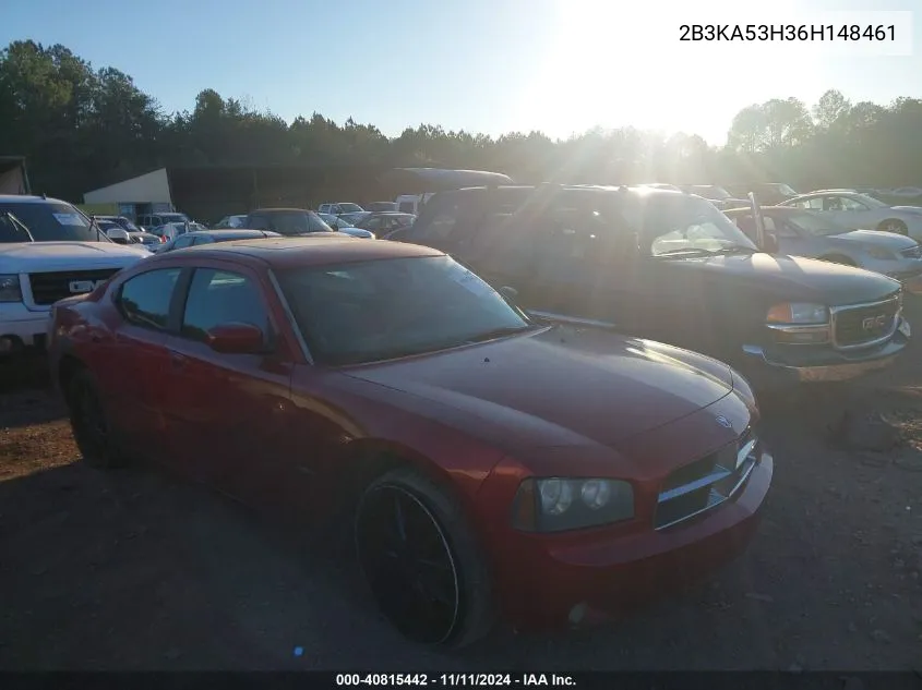 2B3KA53H36H148461 2006 Dodge Charger Rt