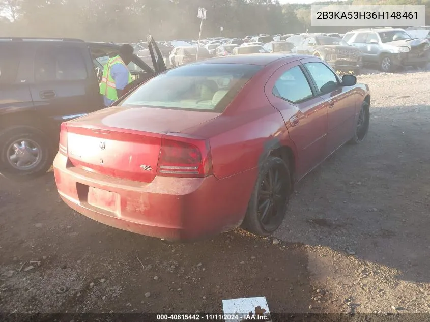 2B3KA53H36H148461 2006 Dodge Charger Rt