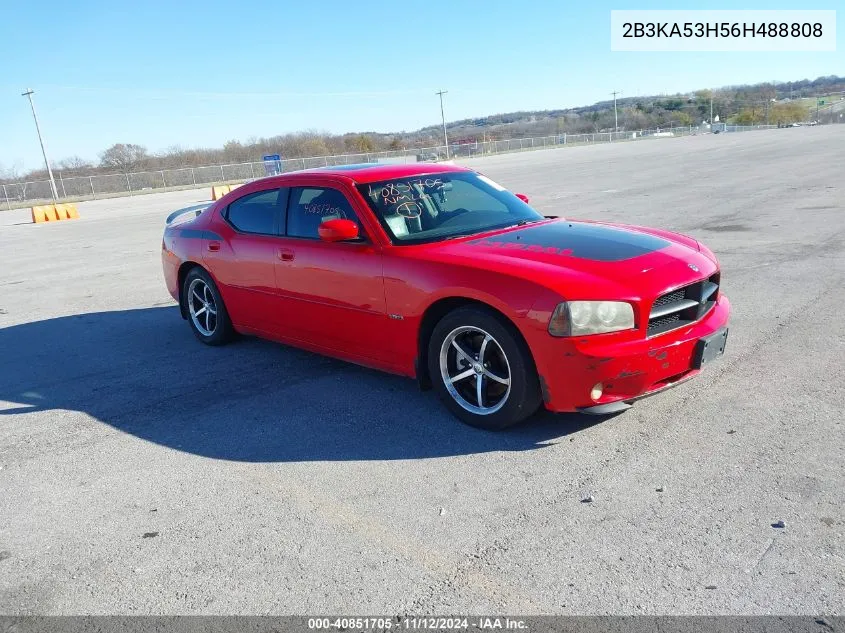 2006 Dodge Charger Rt VIN: 2B3KA53H56H488808 Lot: 40851705