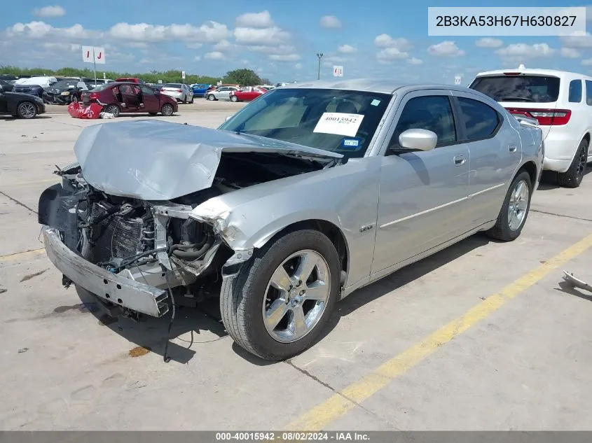 2B3KA53H67H630827 2007 Dodge Charger Rt