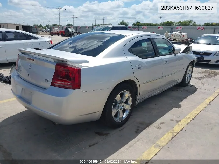 2B3KA53H67H630827 2007 Dodge Charger Rt