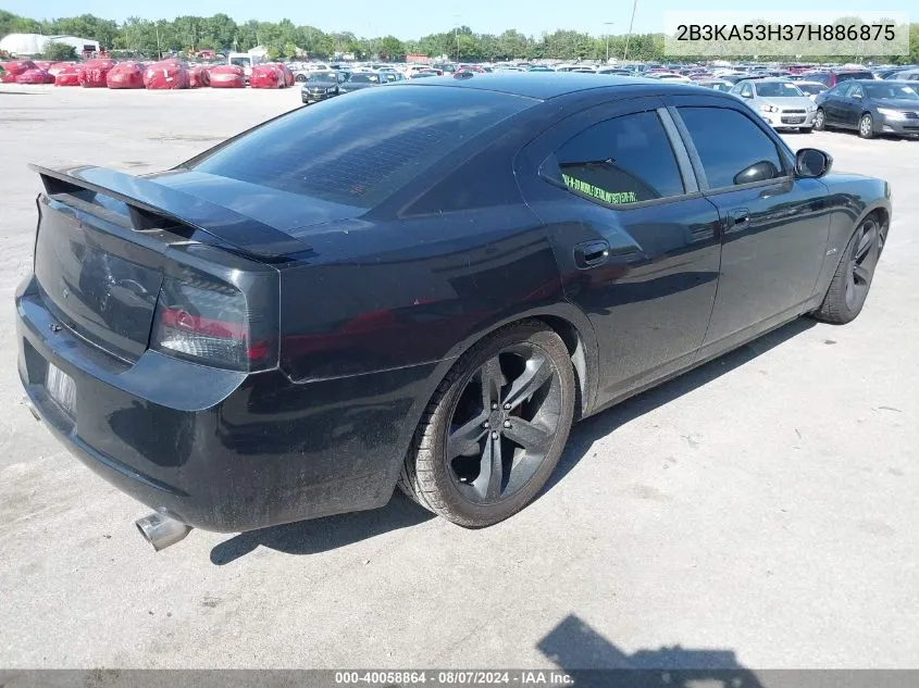 2B3KA53H37H886875 2007 Dodge Charger Rt