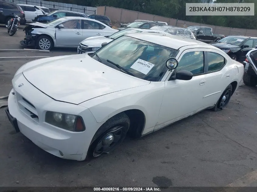 2B3KA43H07H878209 2007 Dodge Charger