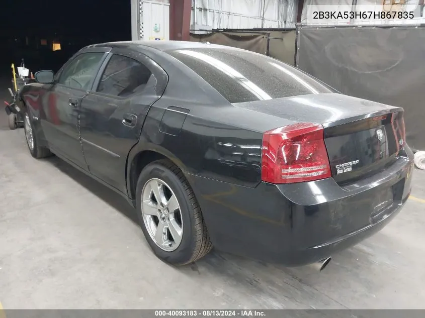 2B3KA53H67H867835 2007 Dodge Charger R/T