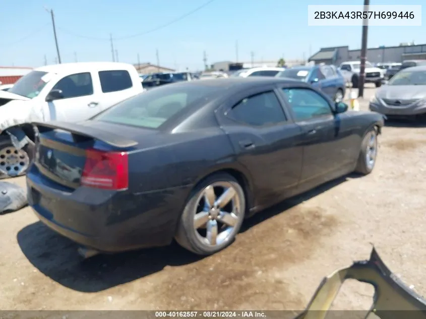 2B3KA43R57H699446 2007 Dodge Charger Se/Sxt