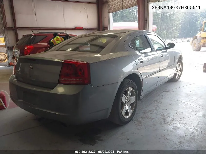 2B3KA43G37H865641 2007 Dodge Charger