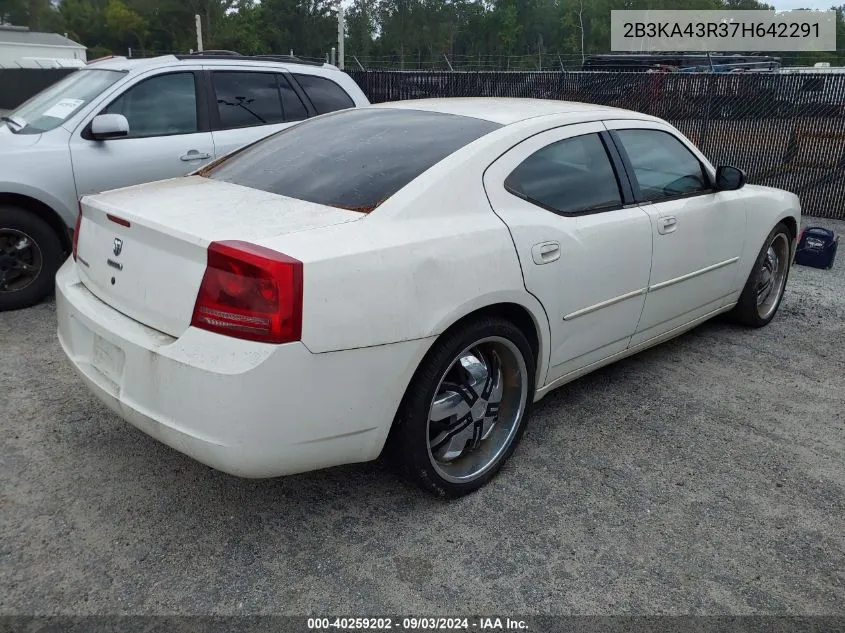 2007 Dodge Charger VIN: 2B3KA43R37H642291 Lot: 40259202