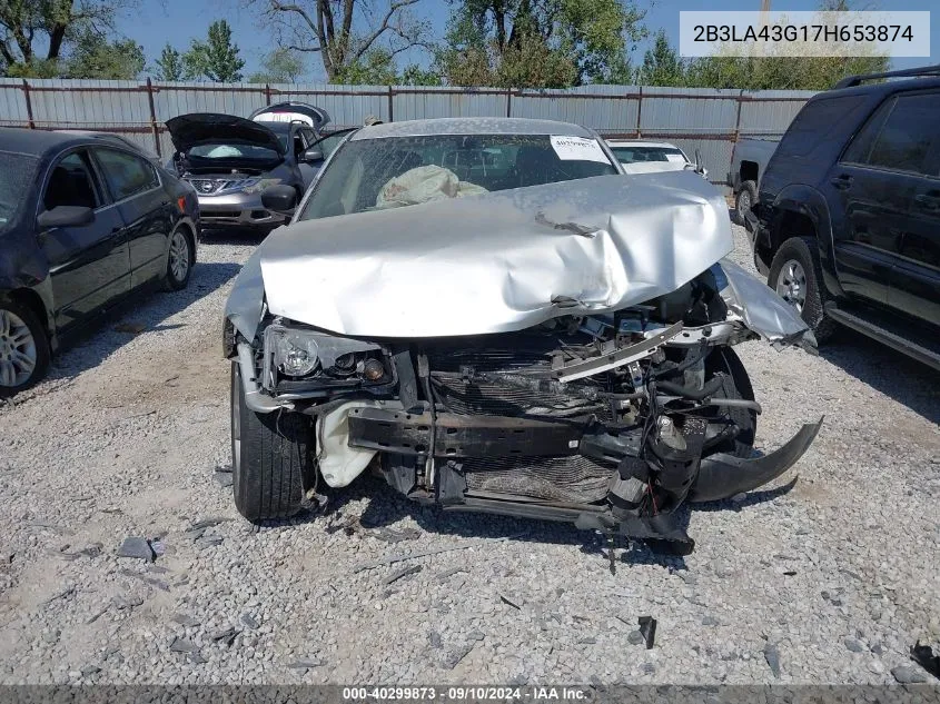 2007 Dodge Charger Se/Sxt VIN: 2B3LA43G17H653874 Lot: 40299873