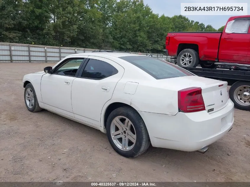 2007 Dodge Charger VIN: 2B3KA43R17H695734 Lot: 40325537