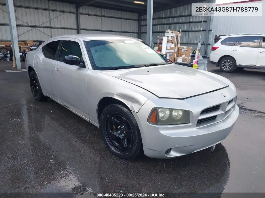 2007 Dodge Charger VIN: 2B3KA43G87H788779 Lot: 40405220