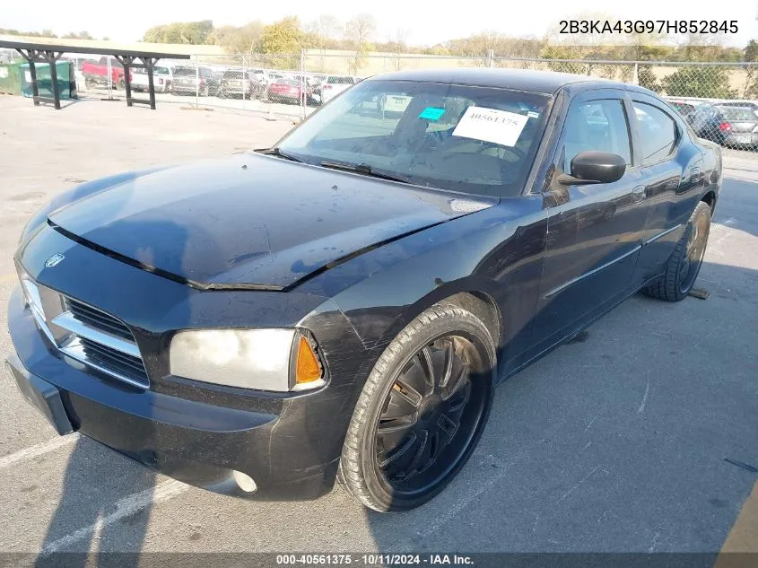 2B3KA43G97H852845 2007 Dodge Charger Se/Sxt