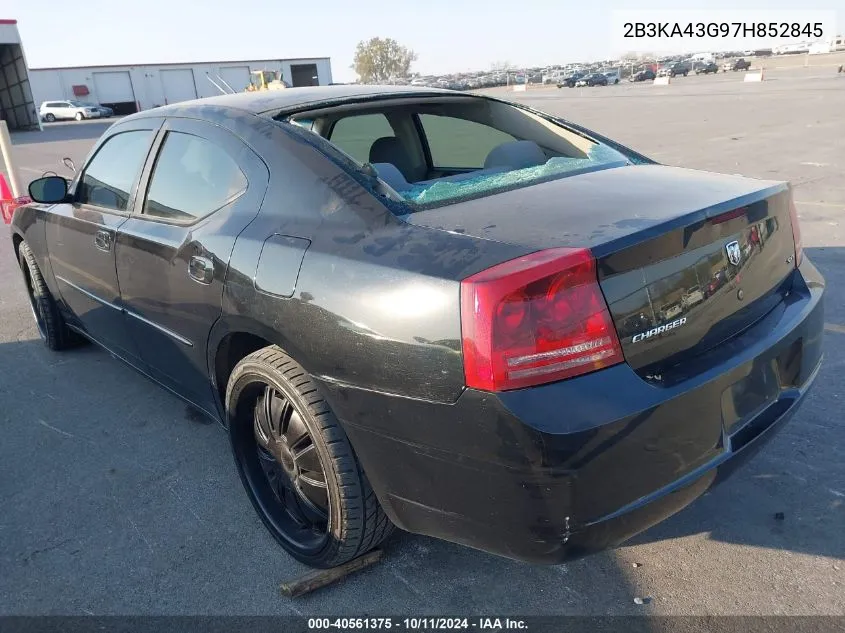 2B3KA43G97H852845 2007 Dodge Charger Se/Sxt