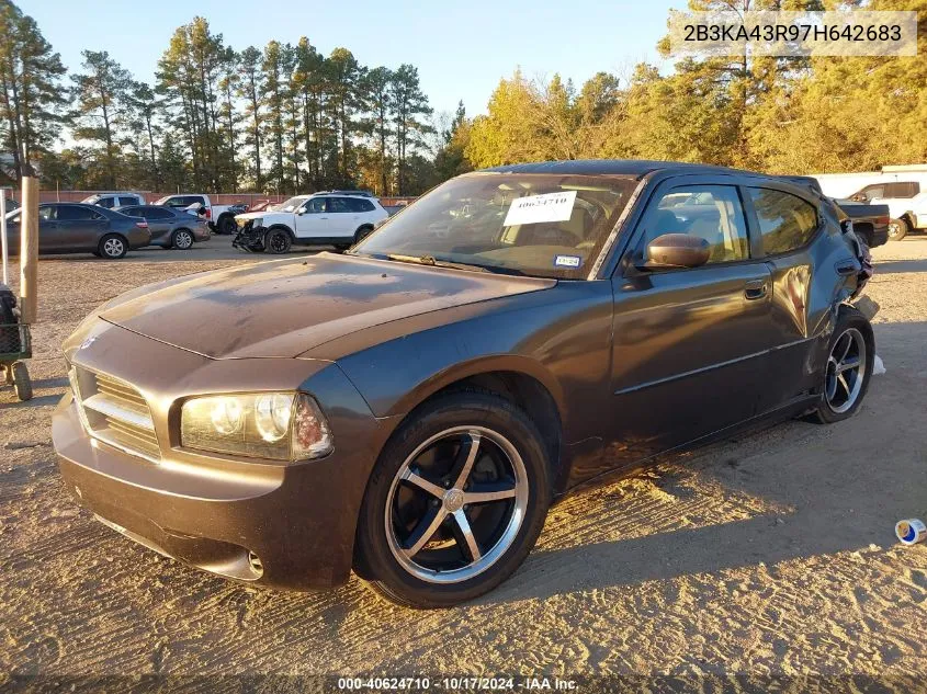 2007 Dodge Charger VIN: 2B3KA43R97H642683 Lot: 40624710