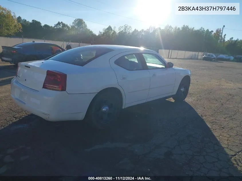 2007 Dodge Charger VIN: 2B3KA43H37H797446 Lot: 40813260