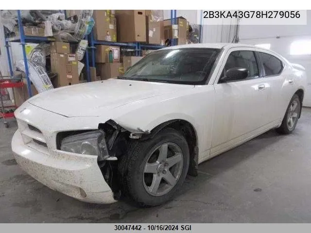 2B3KA43G78H279056 2008 Dodge Charger