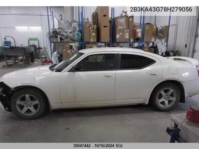 2B3KA43G78H279056 2008 Dodge Charger