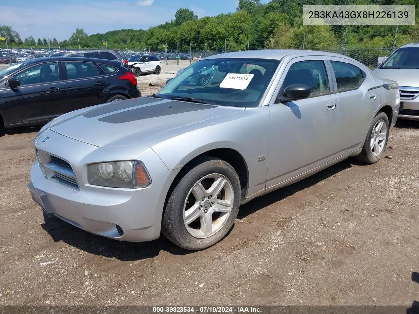 2B3KA43GX8H226139 2008 Dodge Charger