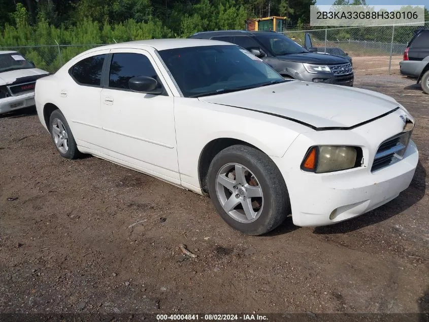 2B3KA33G88H330106 2008 Dodge Charger Sxt