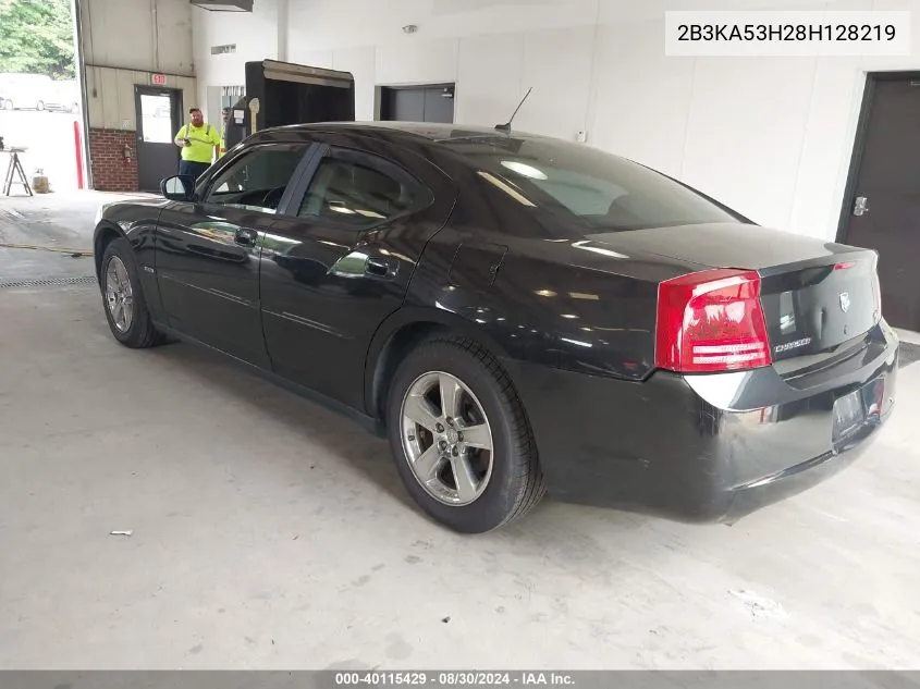 2B3KA53H28H128219 2008 Dodge Charger R/T