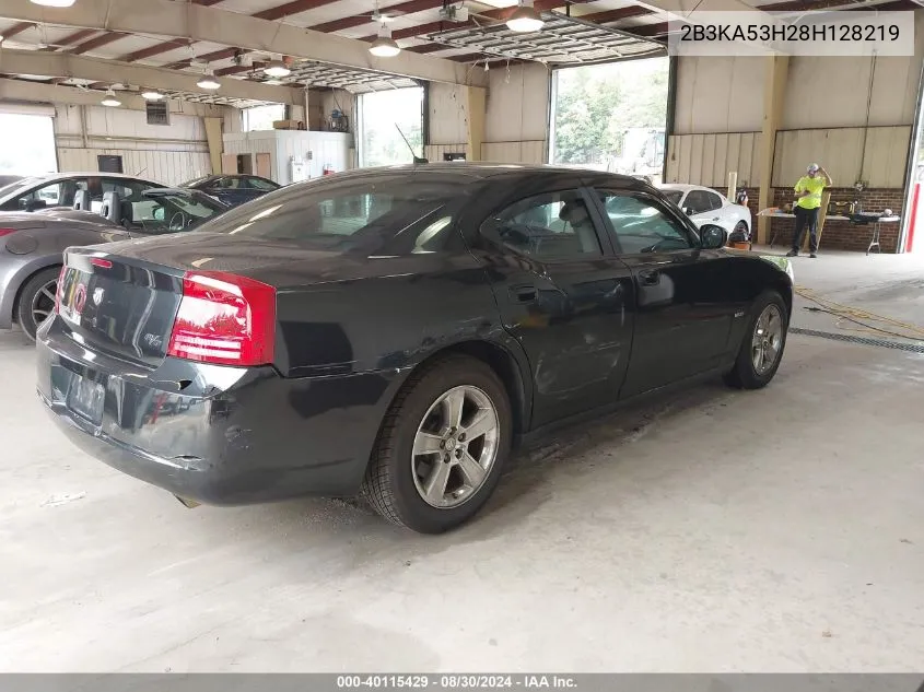 2B3KA53H28H128219 2008 Dodge Charger R/T