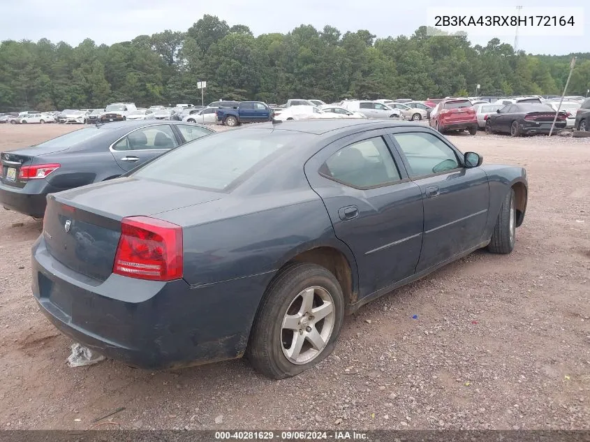 2B3KA43RX8H172164 2008 Dodge Charger