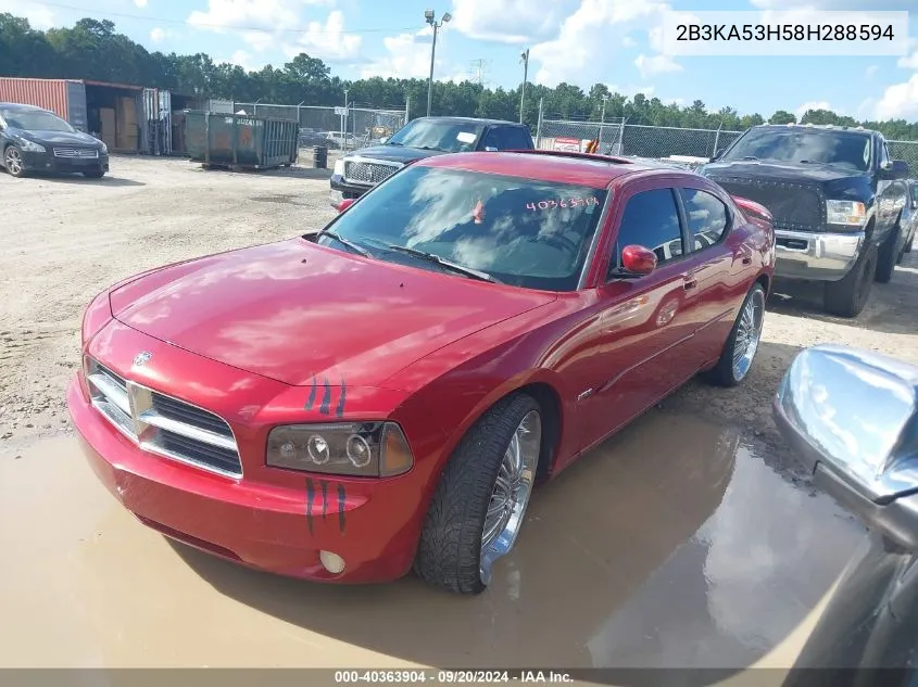 2B3KA53H58H288594 2008 Dodge Charger R/T