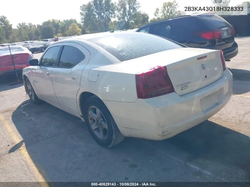 2B3KA43G18H328333 2008 Dodge Charger