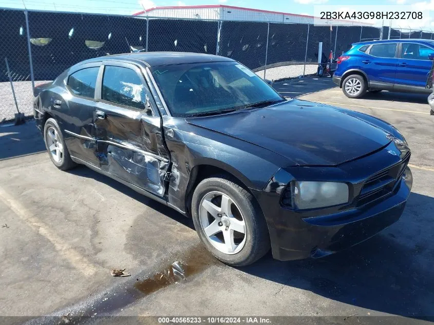 2B3KA43G98H232708 2008 Dodge Charger