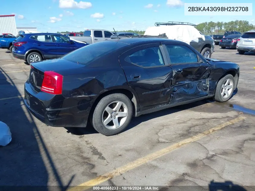 2B3KA43G98H232708 2008 Dodge Charger