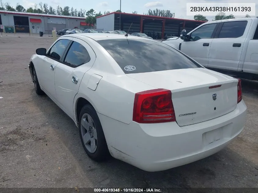 2B3KA43R38H161393 2008 Dodge Charger