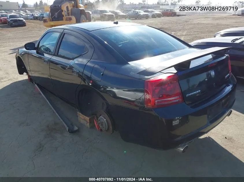 2008 Dodge Charger Srt8 VIN: 2B3KA73W08H269719 Lot: 40707892