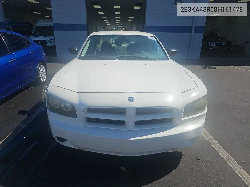 2008 Dodge Charger VIN: 2B3KA43R08H161478 Lot: 40713674