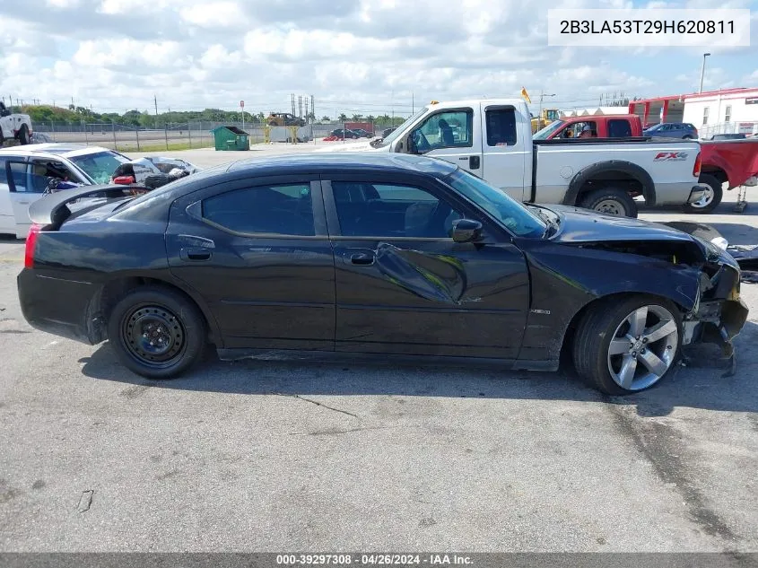 2009 Dodge Charger R/T VIN: 2B3LA53T29H620811 Lot: 39297308