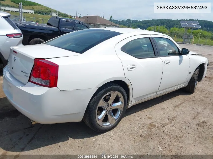 2009 Dodge Charger Sxt VIN: 2B3KA33VX9H532493 Lot: 39669841