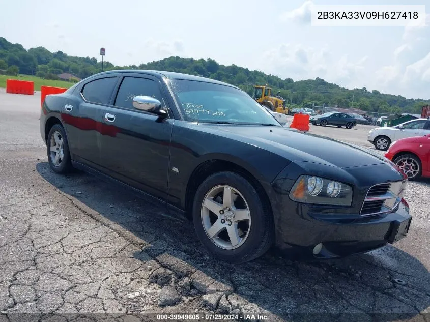 2B3KA33V09H627418 2009 Dodge Charger Sxt