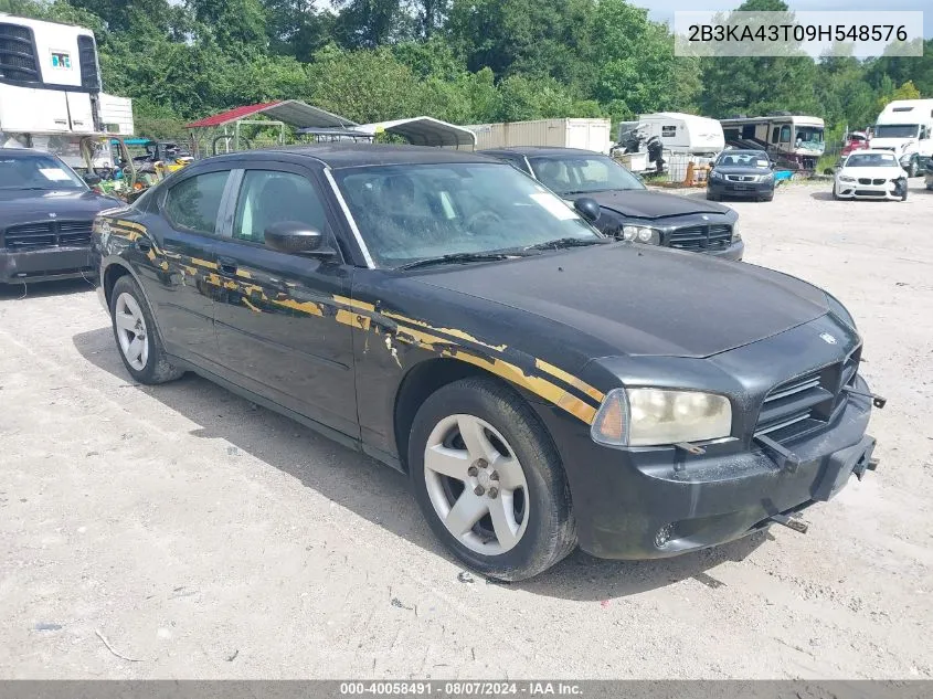 2B3KA43T09H548576 2009 Dodge Charger