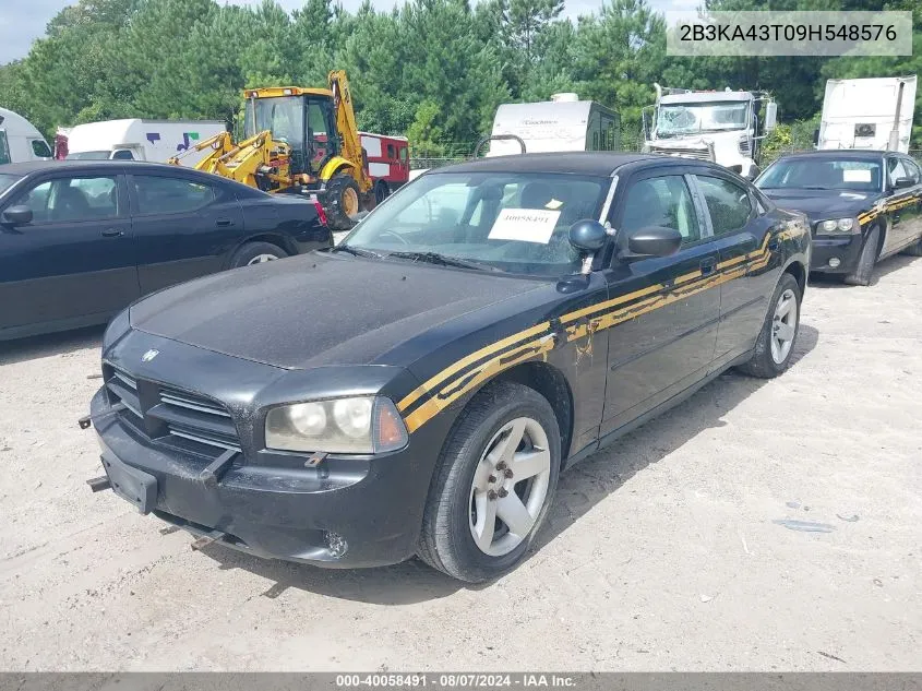 2B3KA43T09H548576 2009 Dodge Charger