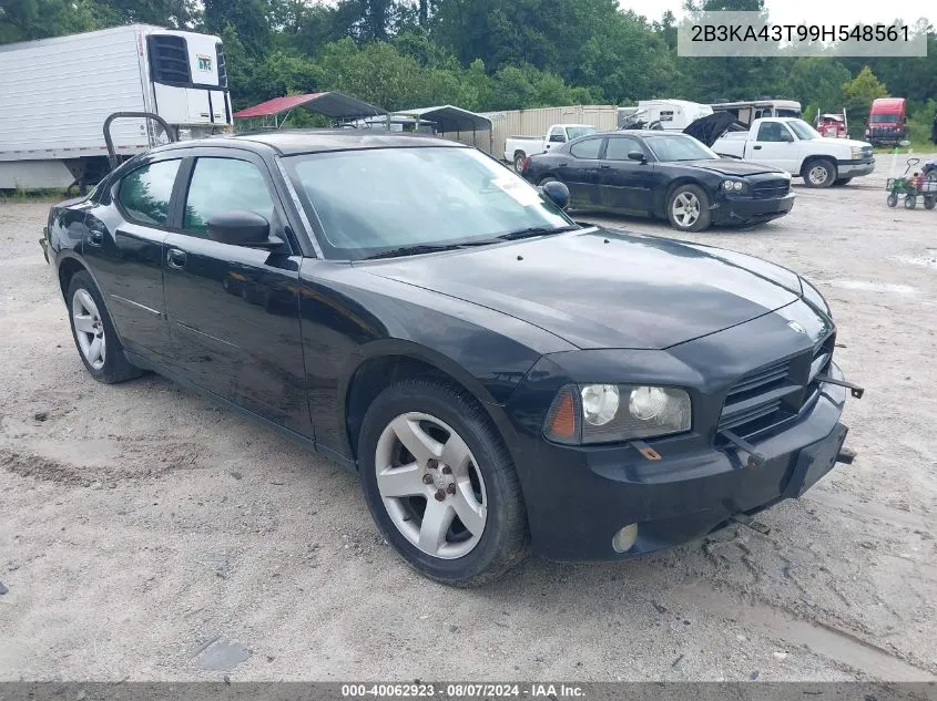 2009 Dodge Charger VIN: 2B3KA43T99H548561 Lot: 40062923