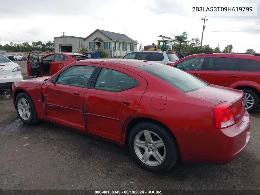 2009 Dodge Charger R/T VIN: 2B3LA53T09H619799 Lot: 40138349