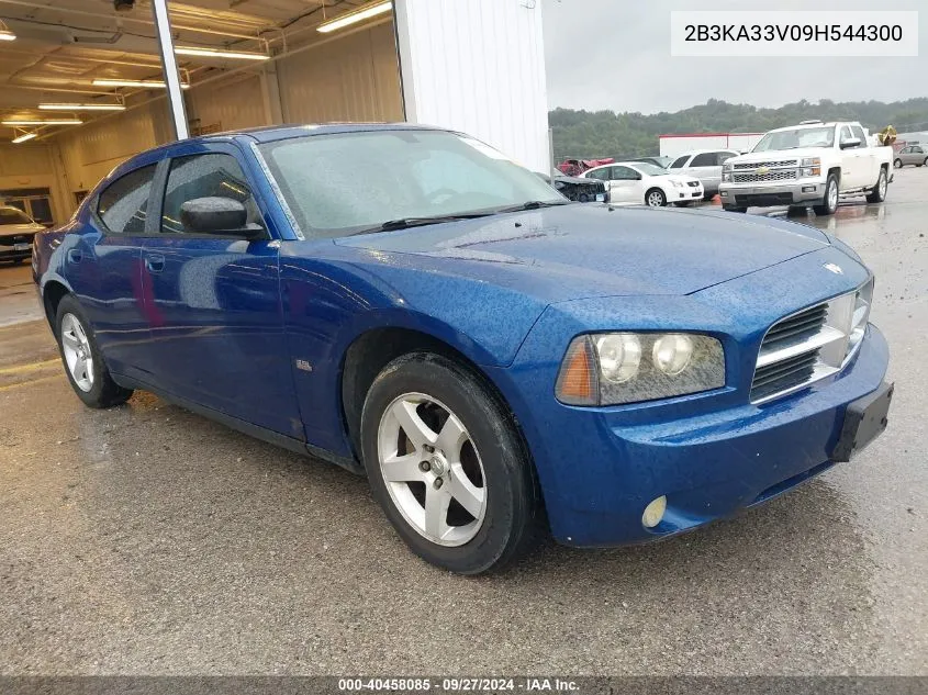 2009 Dodge Charger Sxt VIN: 2B3KA33V09H544300 Lot: 40458085