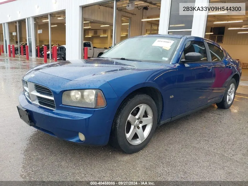 2009 Dodge Charger Sxt VIN: 2B3KA33V09H544300 Lot: 40458085