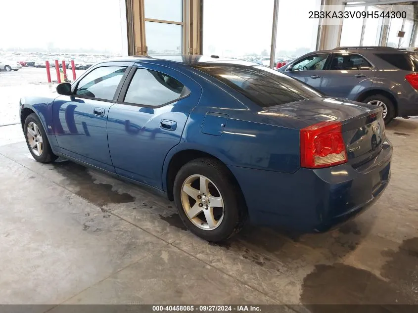 2009 Dodge Charger Sxt VIN: 2B3KA33V09H544300 Lot: 40458085