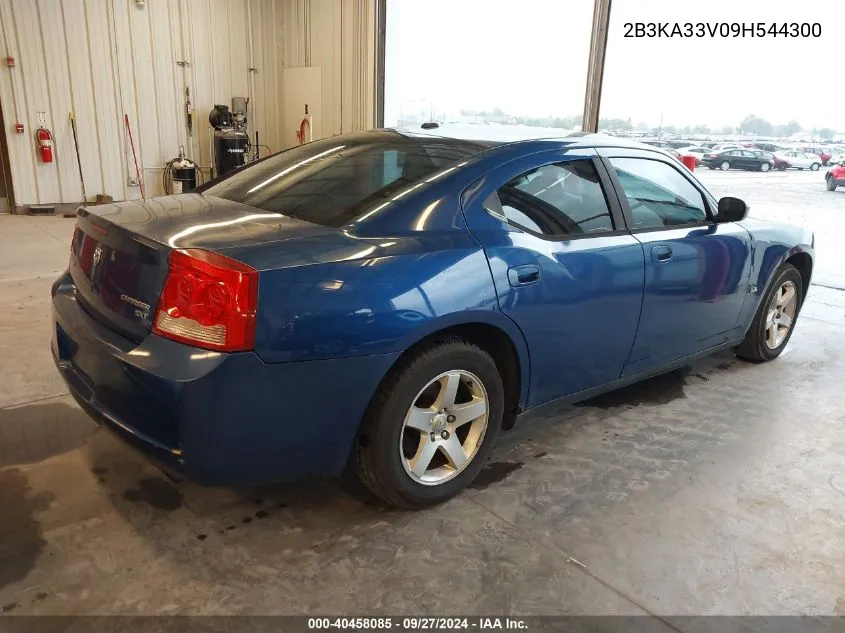 2009 Dodge Charger Sxt VIN: 2B3KA33V09H544300 Lot: 40458085