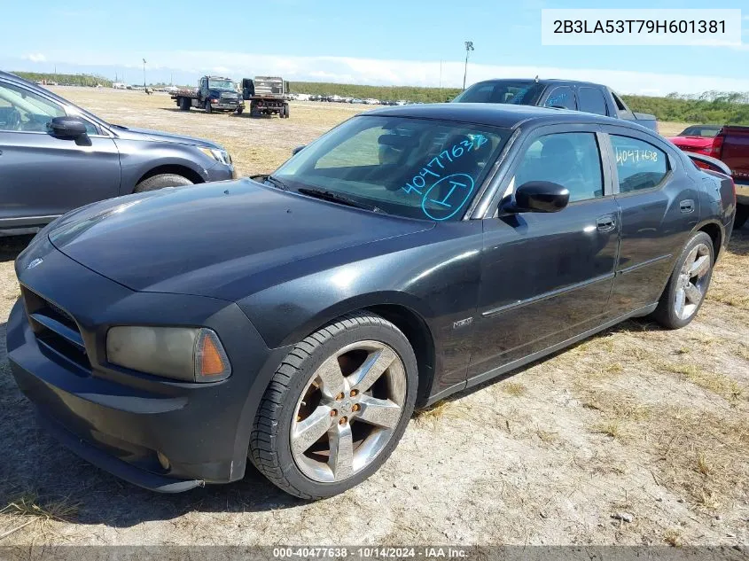 2B3LA53T79H601381 2009 Dodge Charger R/T