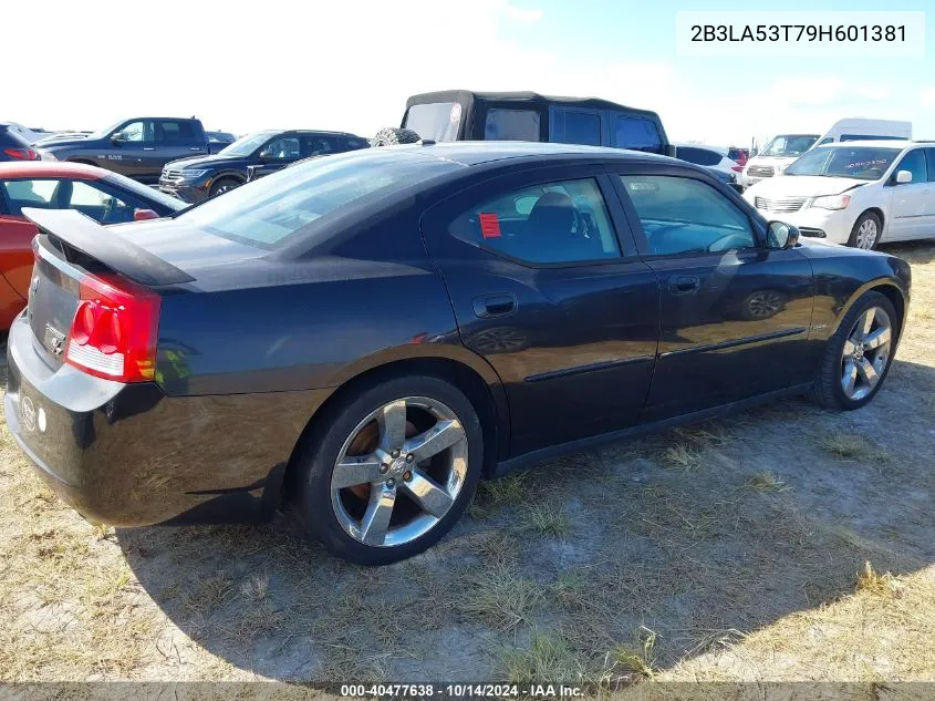 2B3LA53T79H601381 2009 Dodge Charger R/T